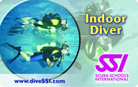 Carte de certification INDOOR DIVER