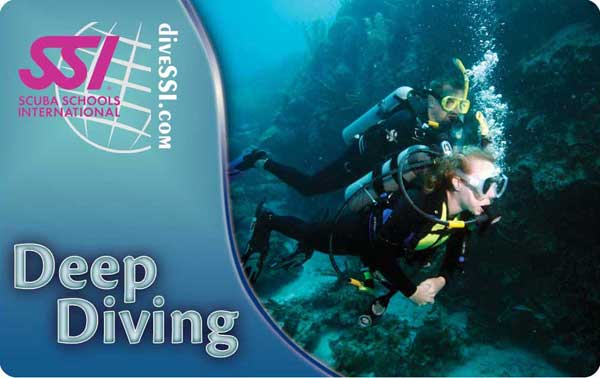 Carte de certification DEEP DIVING SSI délivrée par NEMO33 Bruxelles, Belgique