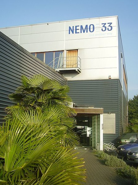 Salle a louer a NEMO33 Bruxelles, facade de l'immeuble