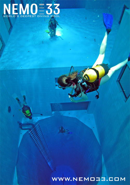 Cours de plongée Bruxelles NEMO33